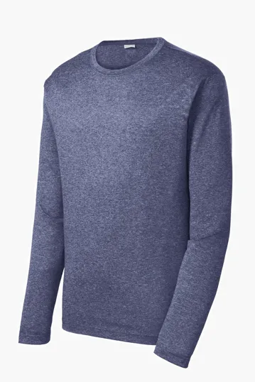 Sport-Tek Long Sleeve Heather Contender Tee — view 4
