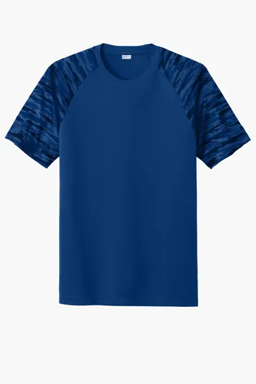 Sport-Tek Drift Camo Colorblock Tee — view 13