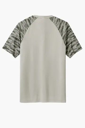 Sport-Tek Drift Camo Colorblock Tee — view 10