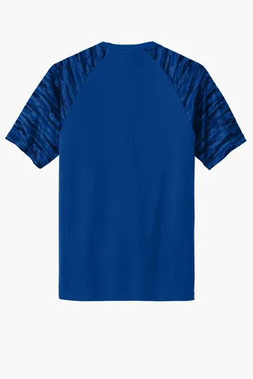 Sport-Tek Drift Camo Colorblock Tee — view 11