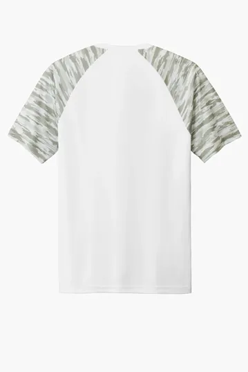 Sport-Tek Drift Camo Colorblock Tee — view 12