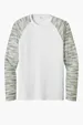 Sport-Tek Drift Camo Colorblock Long Sleeve Tee — view 7
