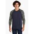 Sport-Tek Drift Camo Colorblock Long Sleeve Tee