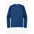 Sport-Tek Drift Camo Colorblock Long Sleeve Tee — view 14