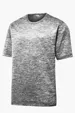Sport-Tek PosiCharge Electric Heather Tee — view 2