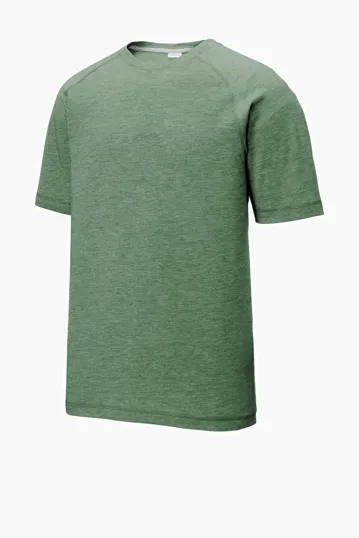 Sport-Tek PosiCharge Tri-Blend Wicking Raglan Tee — view 4