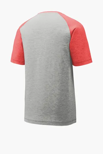 Sport-Tek PosiCharge Tri-Blend Wicking Raglan Tee — view 24