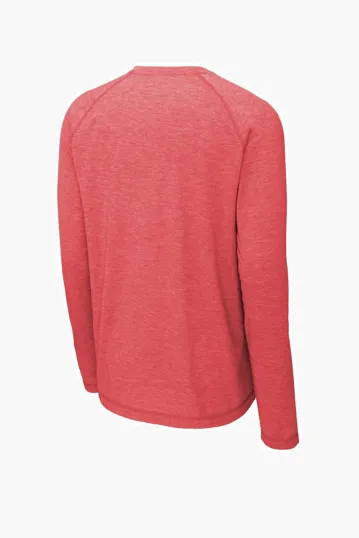 Sport-Tek PosiCharge Long Sleeve Tri-Blend Wicking Raglan Tee — view 8