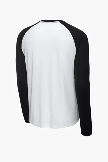 Sport-Tek PosiCharge Long Sleeve Tri-Blend Wicking Raglan Tee — view 17