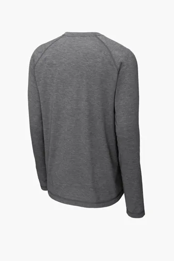 Sport-Tek PosiCharge Long Sleeve Tri-Blend Wicking Raglan Tee — view 18