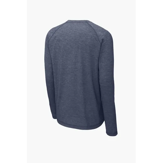 Sport-Tek PosiCharge Long Sleeve Tri-Blend Wicking Raglan Tee — view 23