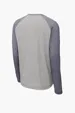 Sport-Tek PosiCharge Long Sleeve Tri-Blend Wicking Raglan Tee — view 7
