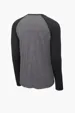 Sport-Tek PosiCharge Long Sleeve Tri-Blend Wicking Raglan Tee — view 16