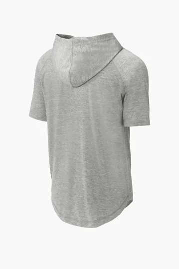 Sport-Tek PosiCharge Tri-Blend Wicking Short Sleeve Hoodie — view 8