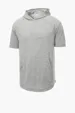 Sport-Tek PosiCharge Tri-Blend Wicking Short Sleeve Hoodie — view 4