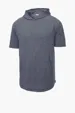 Sport-Tek PosiCharge Tri-Blend Wicking Short Sleeve Hoodie — view 5