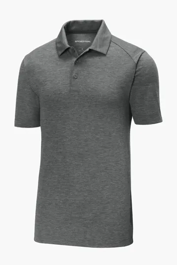 Sport-Tek PosiCharge Tri-Blend Wicking Polo — view 3