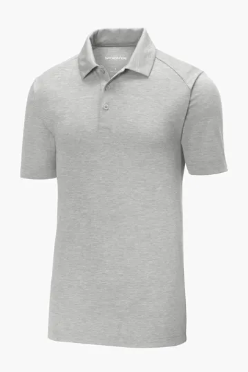Sport-Tek PosiCharge Tri-Blend Wicking Polo — view 5