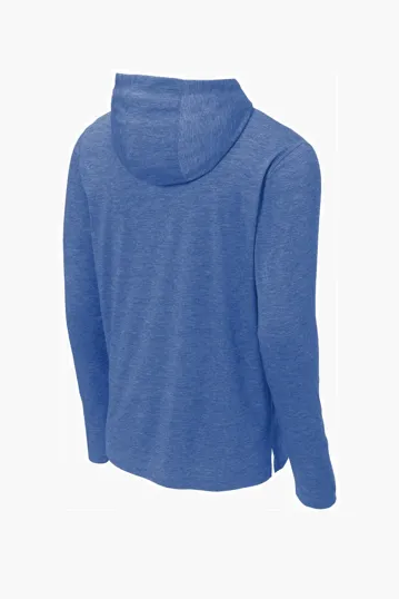 Sport-Tek PosiCharge Tri-Blend Wicking Long Sleeve Hoodie — view 9