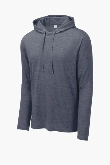 Sport-Tek PosiCharge Tri-Blend Wicking Long Sleeve Hoodie — view 4