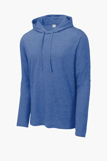 Sport-Tek PosiCharge Tri-Blend Wicking Long Sleeve Hoodie — view 5
