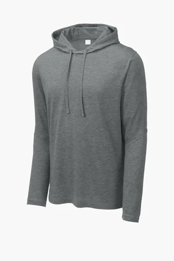 Sport-Tek PosiCharge Tri-Blend Wicking Long Sleeve Hoodie — view 10