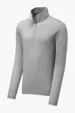 Sport-Tek PosiCharge Tri-Blend Wicking 1/4-Zip Pullover — view 3