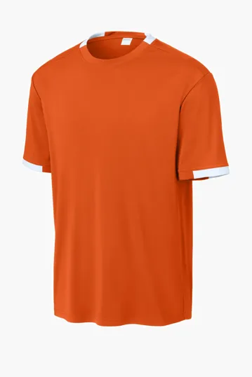 Sport-Tek Club Short Sleeve Crew — view 4