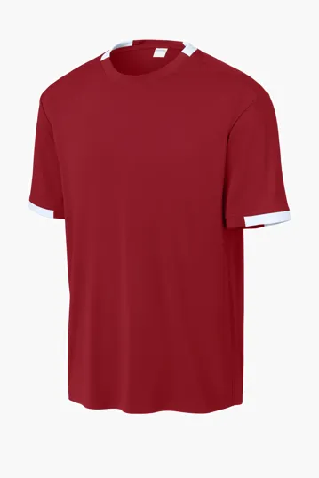 Sport-Tek Club Short Sleeve Crew — view 5