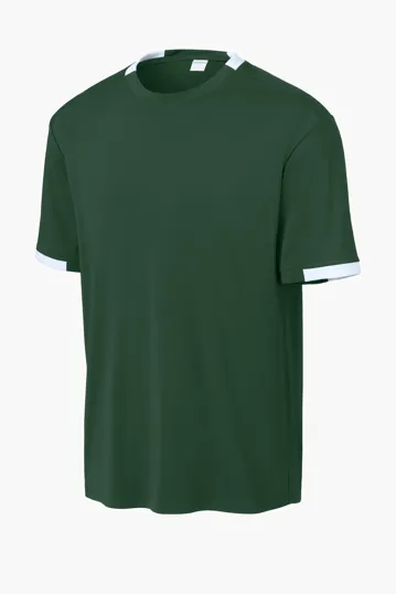 Sport-Tek Club Short Sleeve Crew — view 6