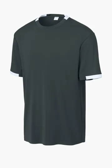 Sport-Tek Club Short Sleeve Crew — view 7