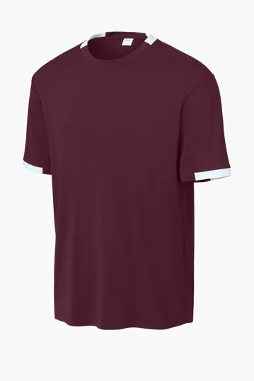 Sport-Tek Club Short Sleeve Crew — view 8
