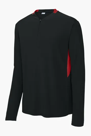 Sport-Tek Club 1/4-Zip Pullover — view 2