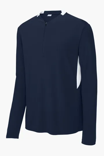 Sport-Tek Club 1/4-Zip Pullover — view 5
