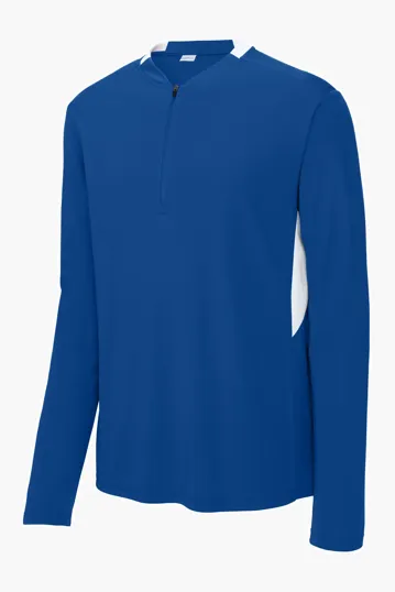 Sport-Tek Club 1/4-Zip Pullover — view 6