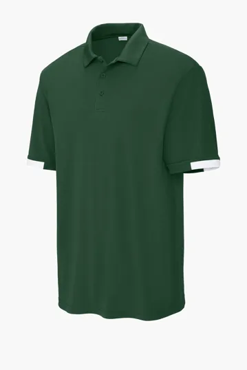 Sport-Tek Club Colorblock Polo — view 5