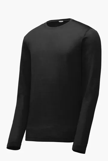 Sport-Tek Long Sleeve PosiCharge Competitor Cotton Touch Tee — view 2