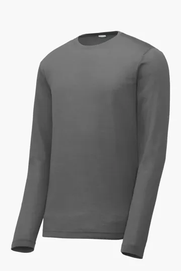 Sport-Tek Long Sleeve PosiCharge Competitor Cotton Touch Tee — view 3