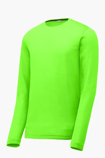 Sport-Tek Long Sleeve PosiCharge Competitor Cotton Touch Tee — view 5