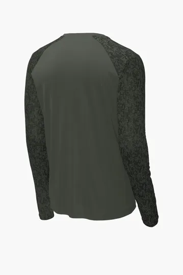 Sport-Tek Long Sleeve Digi Camo Performance Tee — view 9