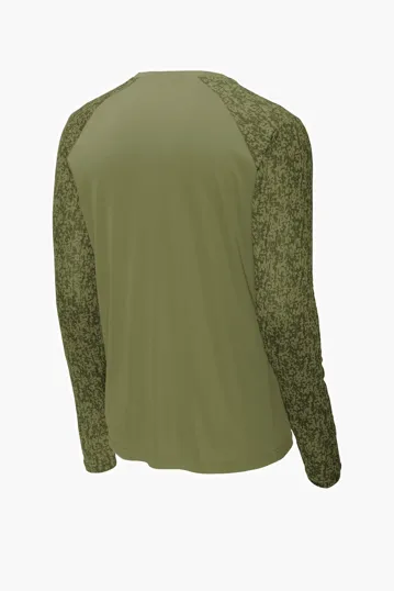 Sport-Tek Long Sleeve Digi Camo Performance Tee — view 11