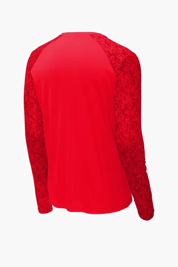 Sport-Tek Long Sleeve Digi Camo Performance Tee — view 13
