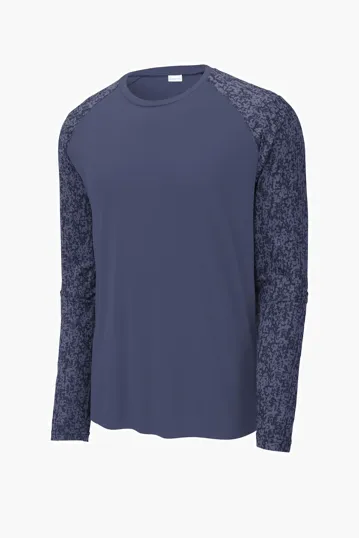 Sport-Tek Long Sleeve Digi Camo Performance Tee — view 5