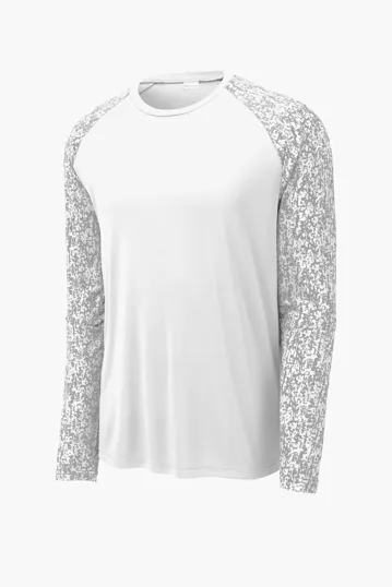 Sport-Tek Long Sleeve Digi Camo Performance Tee — view 8