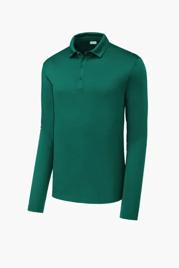 Sport-Tek Posi-UV Pro Long Sleeve Polo — view 6