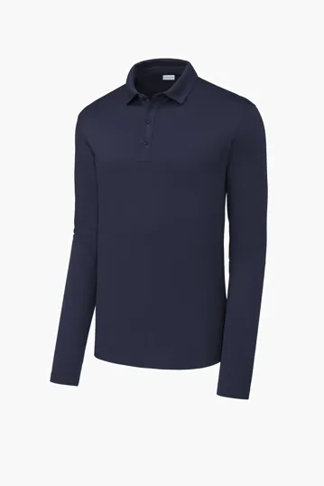 Sport-Tek Posi-UV Pro Long Sleeve Polo — view 8