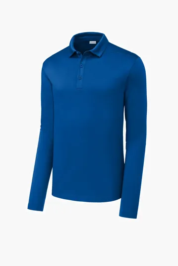 Sport-Tek Posi-UV Pro Long Sleeve Polo — view 10