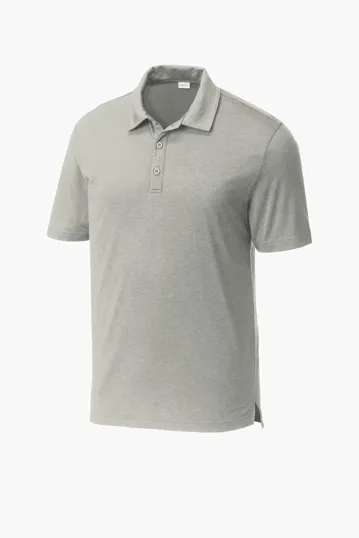 Sport-Tek PosiCharge Strive Heathered Polo — view 6