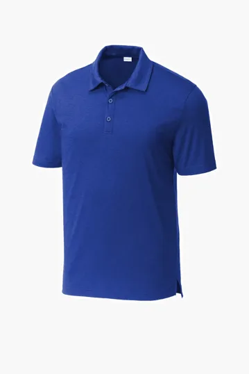 Sport-Tek PosiCharge Strive Heathered Polo — view 8