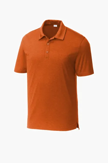 Sport-Tek PosiCharge Strive Heathered Polo — view 9